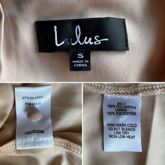 NWT Lulu’s Meteoric Rise Blush Maxi Dress Spaghetti Strap Ruffle Pink Plunging S - Picture 15 of 17